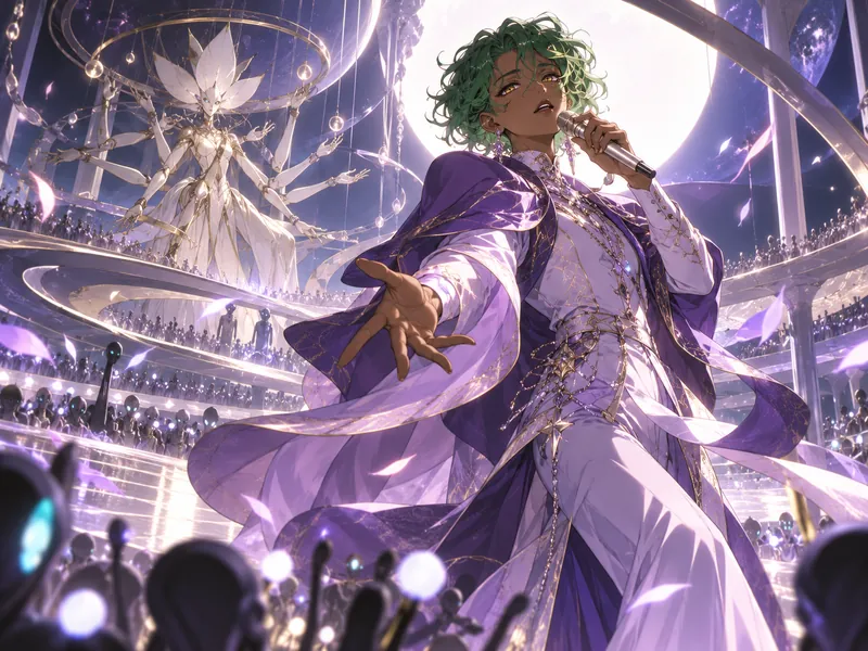 Veyu, a waltz singer OC idea