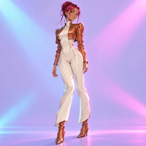 Bolero: separate the shoulder line from the base outfit example