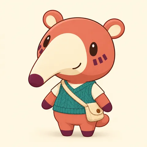 Terracotta Thimble in Chibi style