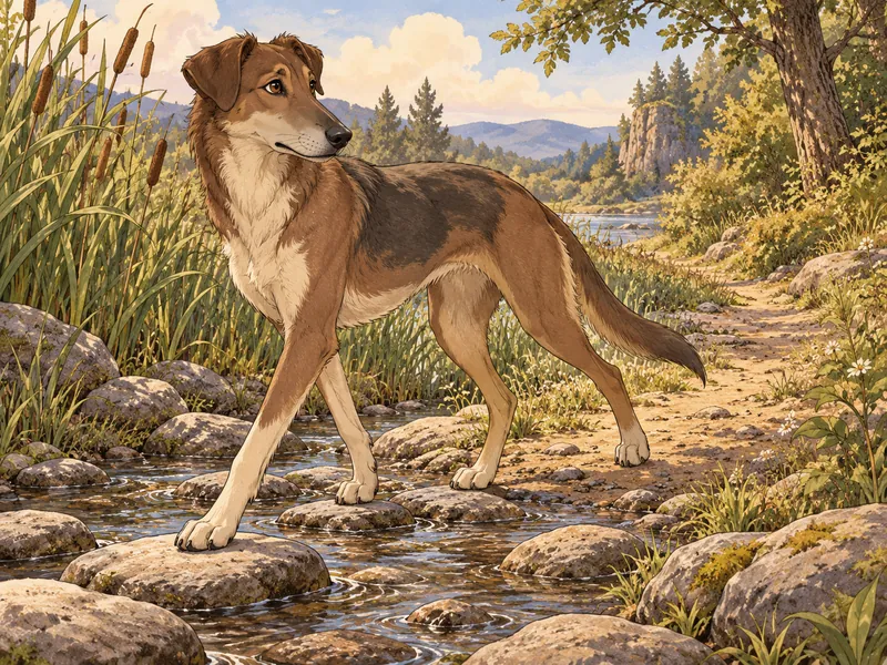 Flint Reedstep, Feral canine OC example