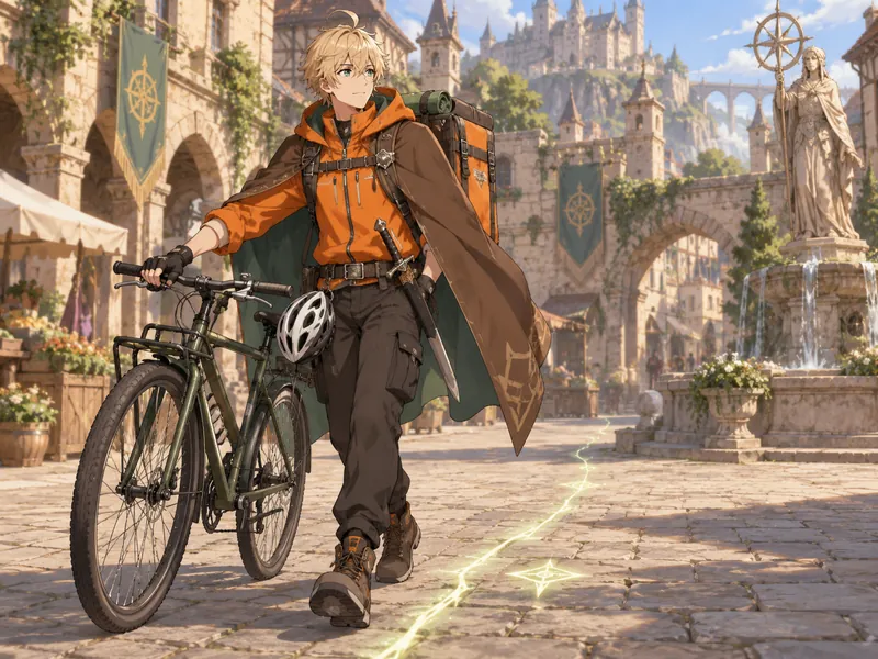 Haru Sorahara, Isekai hero OC example