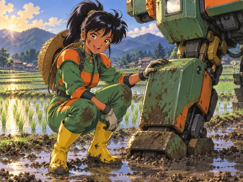 Hotaru Aokawa, Mecha pilot OC example