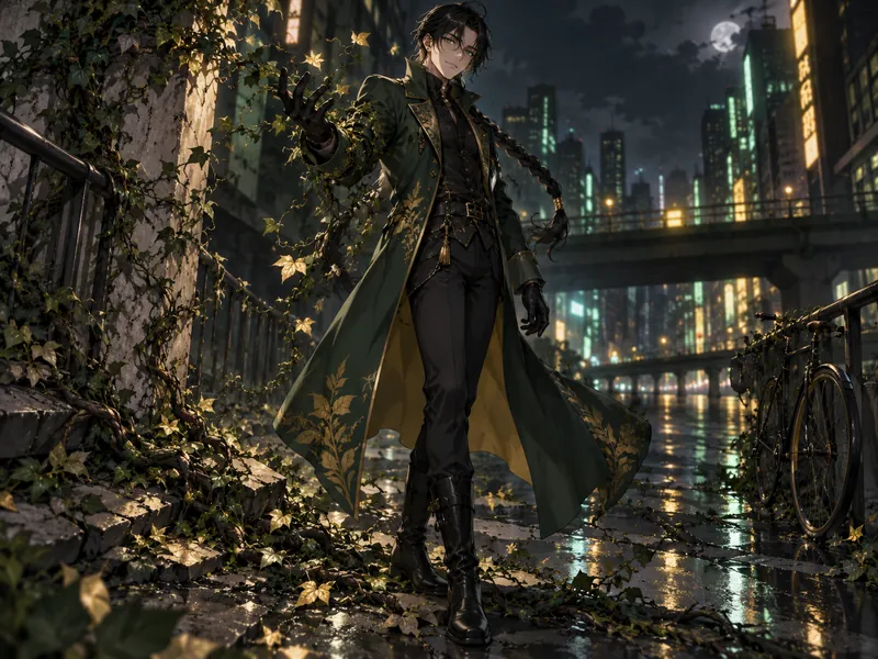 Itsuki Yorunaga, Villain OC example