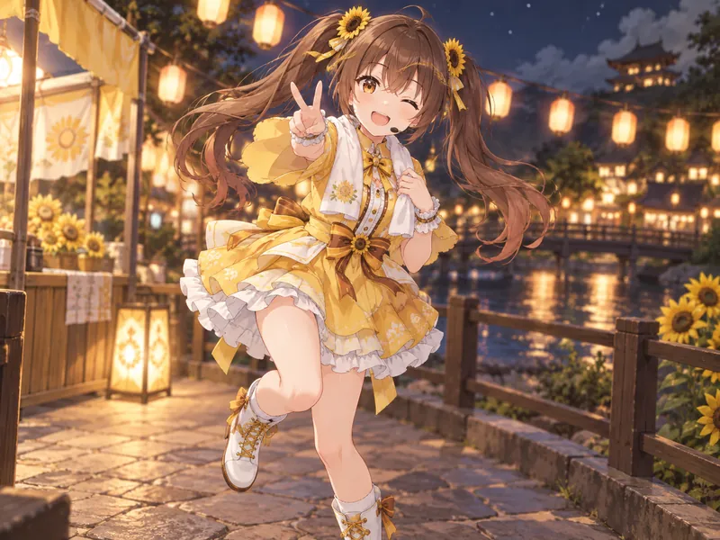 Yuzu Akashino, Idol OC example