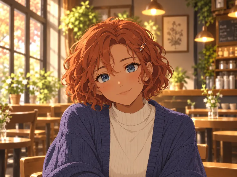 Maren Reedwell, Cafe smile OC example