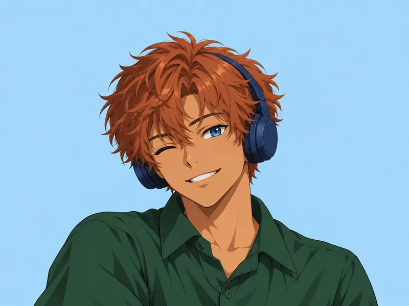 Orin Rainford, Playful wink OC example