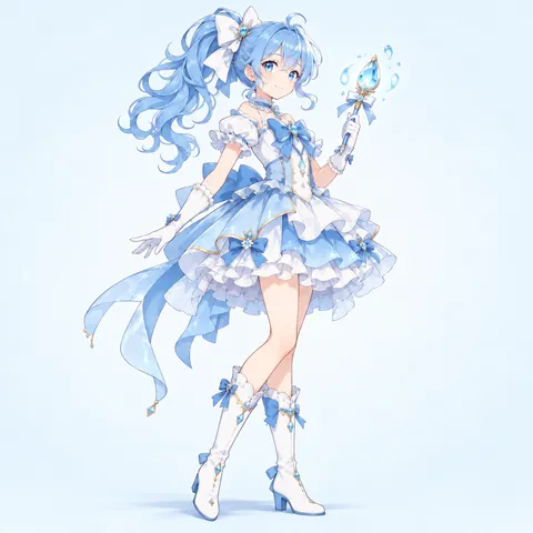 Magic girl example