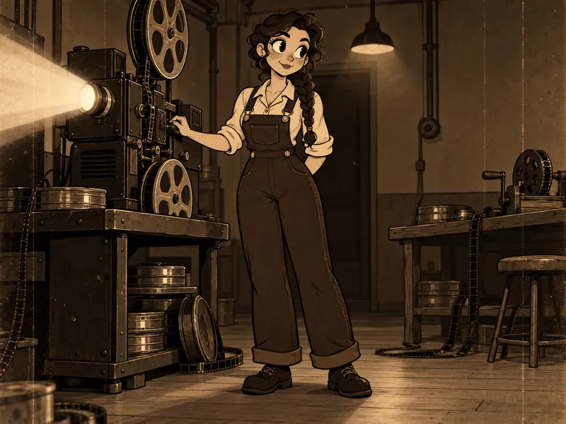 Nell Brindle, Projectionist OC example