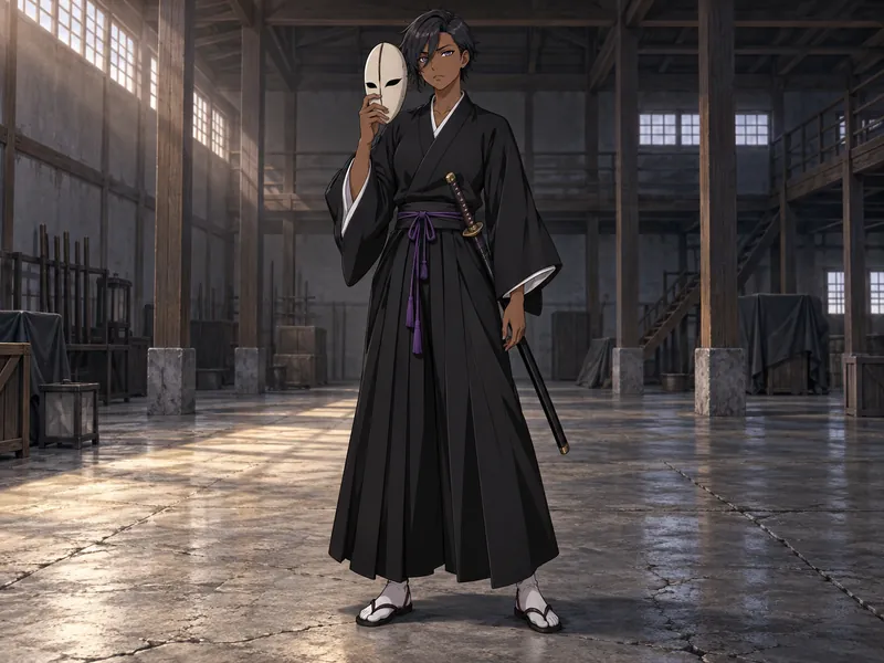 Fujimori Ritsu, Visored OC example