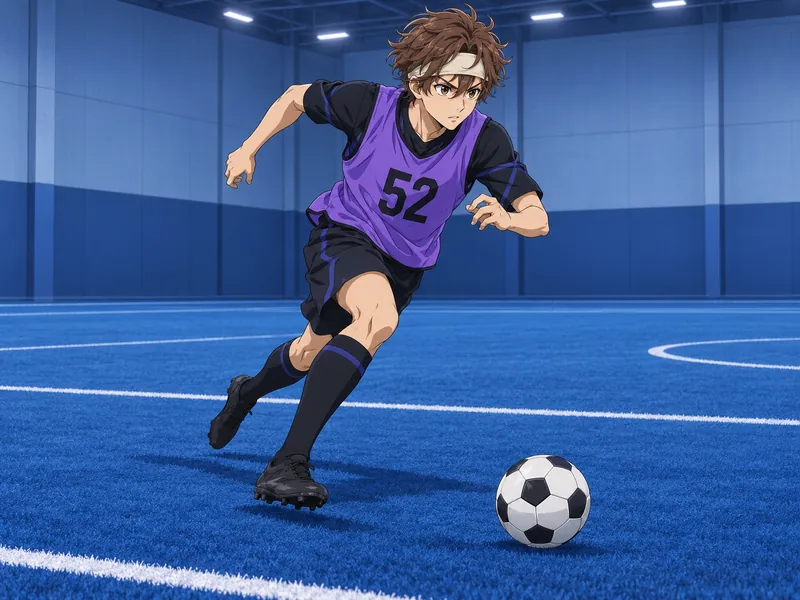 Hasebe Souta, a quiet runner OC idea