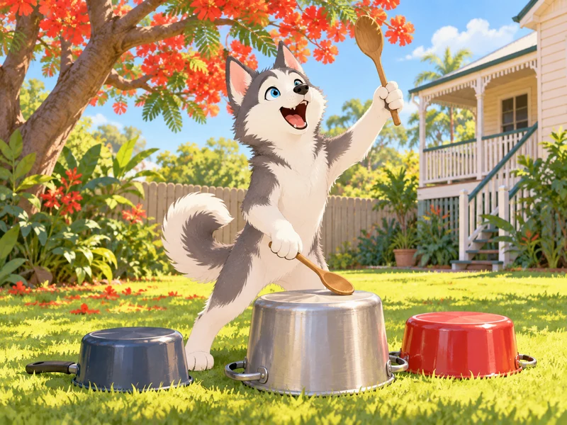 Archie Husky, a husky big kid OC idea