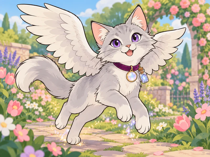 Cirrus, Winged cat OC example