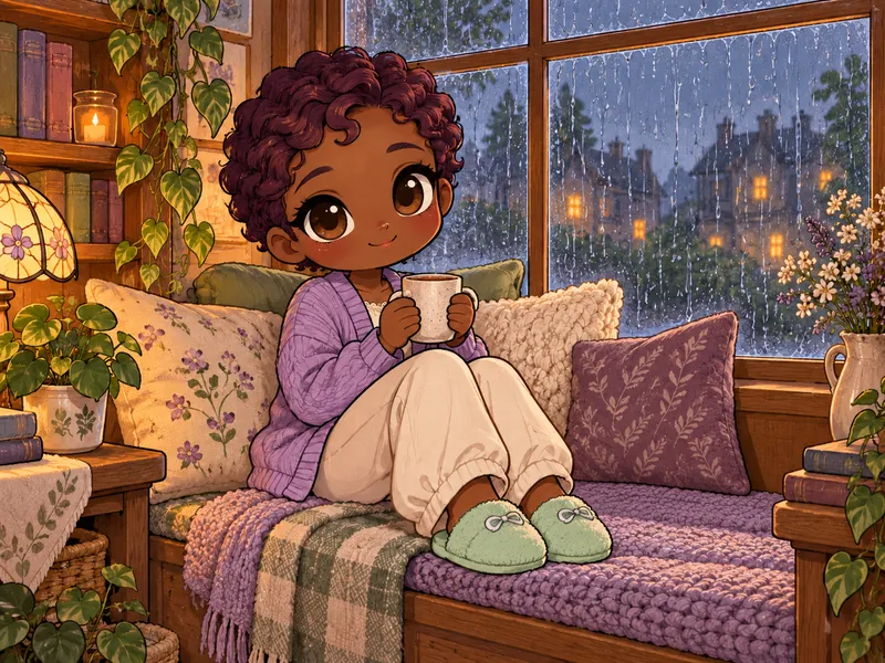 Nori Thimble, Cozy reader OC example