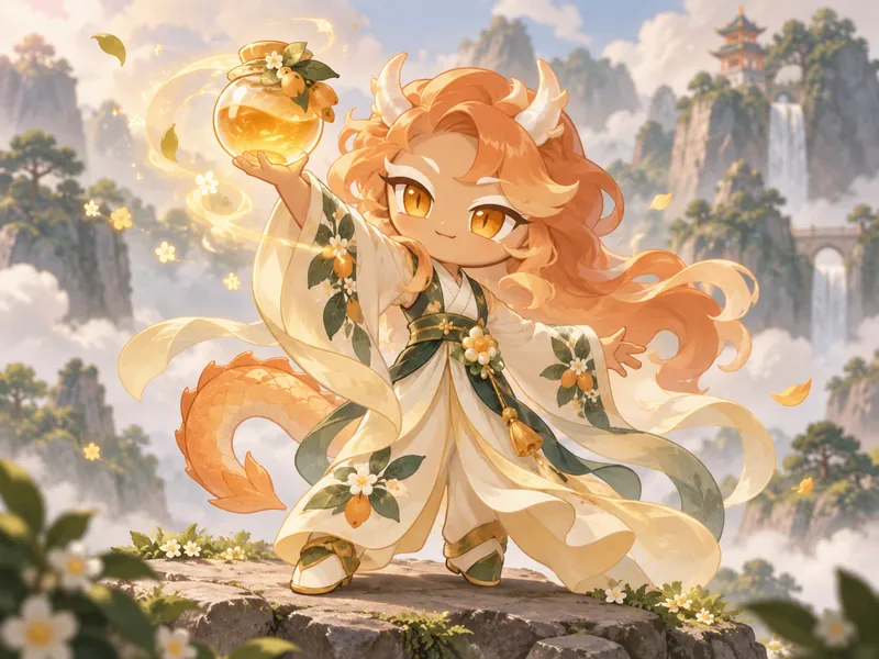 Loquat Dragon Cookie, Dragon OC example