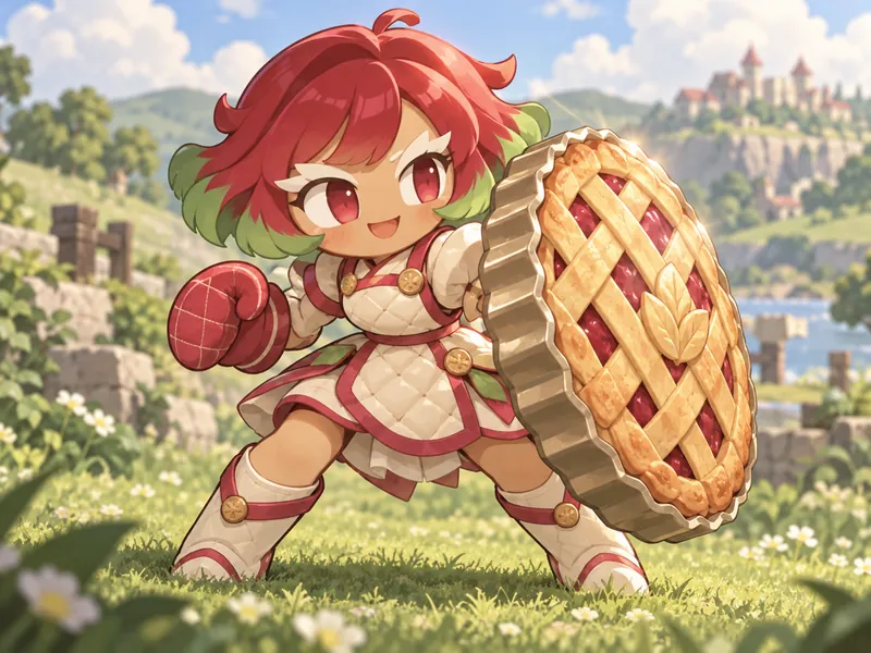 Rhubarb Tart Cookie, Epic OC example