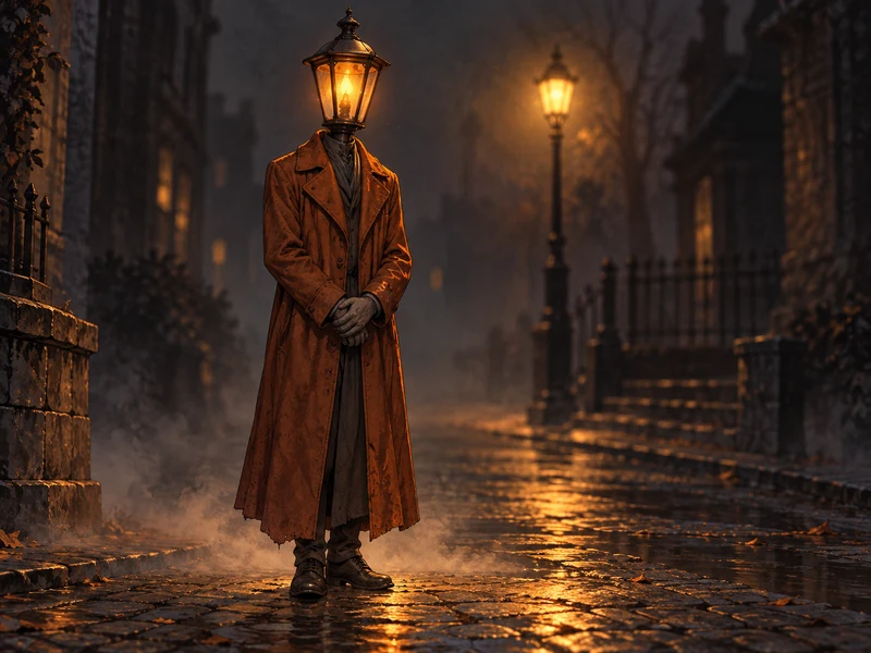 Mr. Flicker, a lamp entity OC idea
