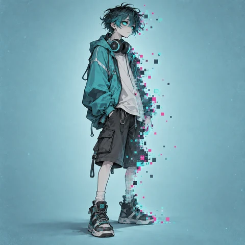 Glitch example