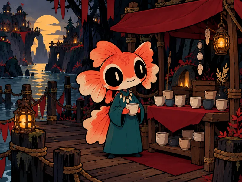 Hajul, a goldfish OC idea