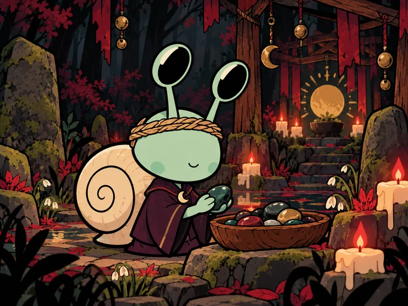 Pumer, a snail OC idea