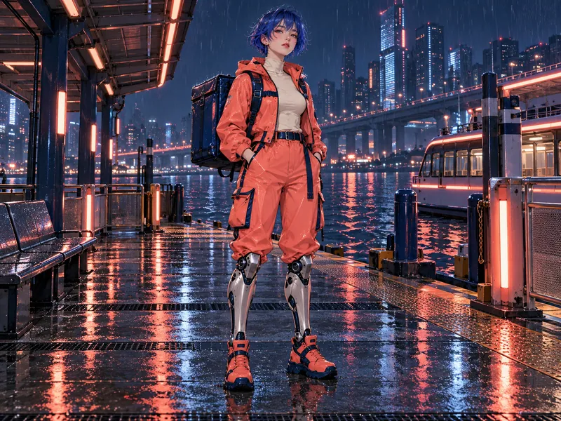 Cora Brinepath, Canal courier OC example
