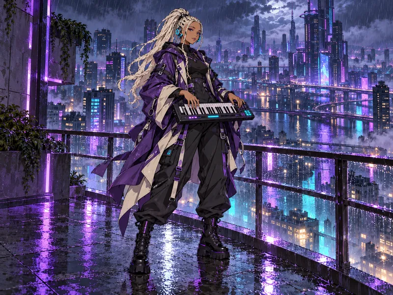 Iva Copperglass, Night musician OC example