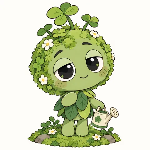 Mossy in Anime style