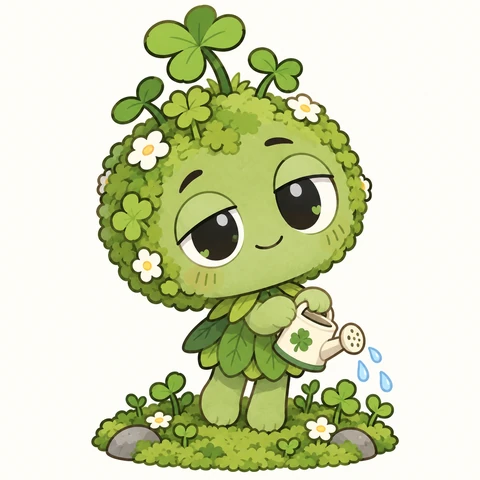 Mossy in Chibi style