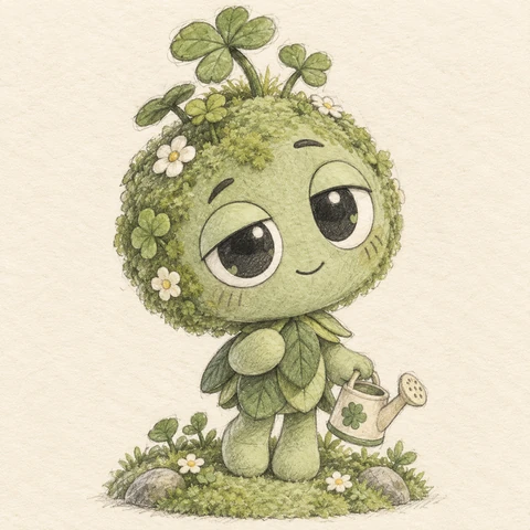 Mossy in Sketch style