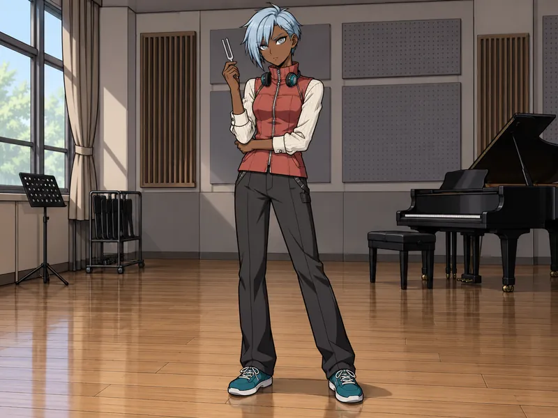 Mina Hoshisawa, a acoustician OC idea