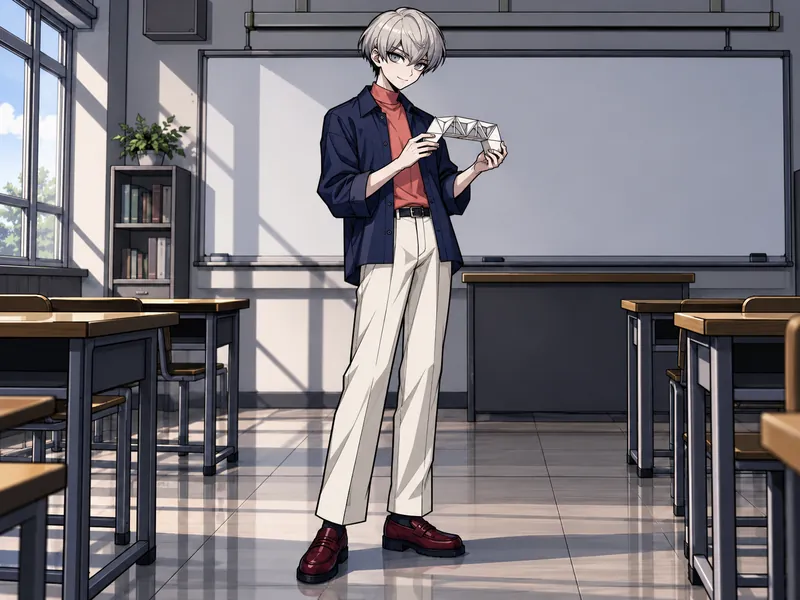 Nico Aramori, a paper engineer OC idea