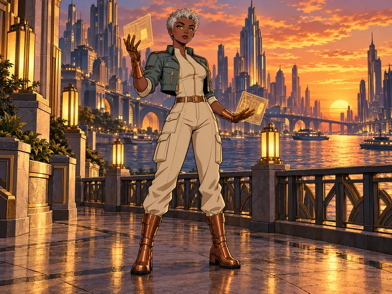 Lattice Ferry, a metahuman OC idea