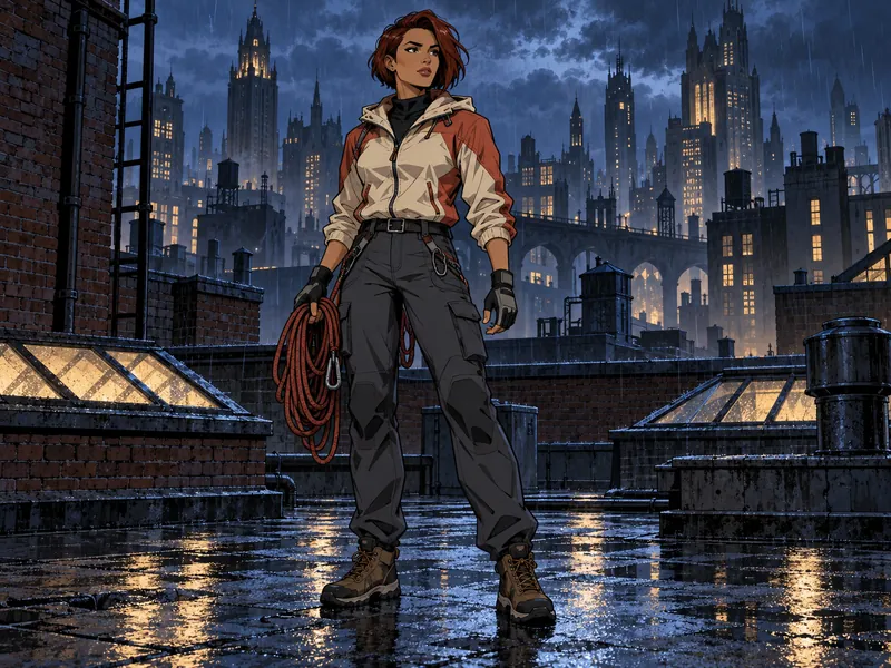 Veda Trestle, a trained OC idea