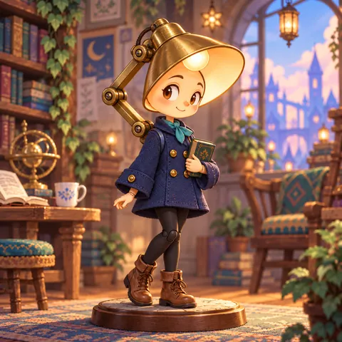 Luma Wick in 3D style