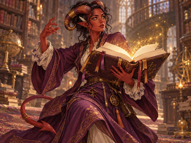 Footnote, Wizard OC example