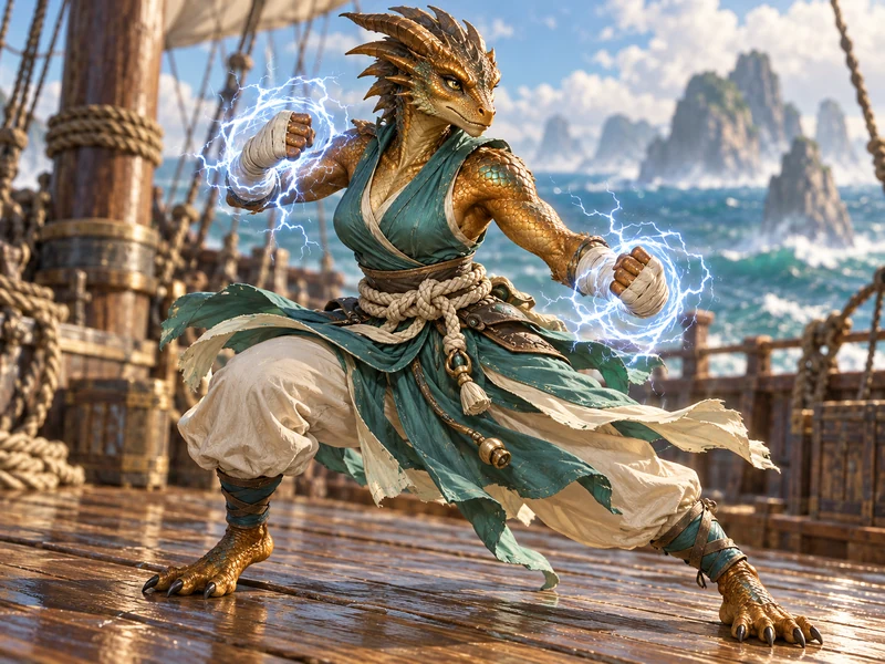 Ozzra Saltmarrow, Monk OC example