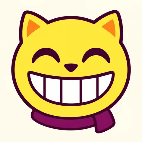 A grin that survives a small crop example