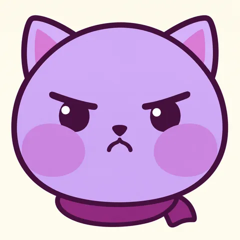 A pout comes from the cheeks example