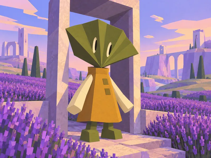 Olive Refrain, Folded OC example