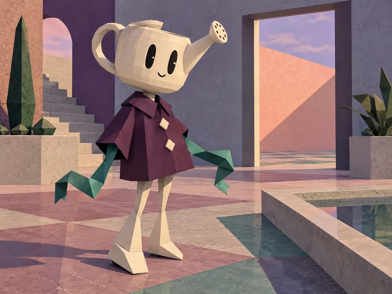 Porcelain Detour, Object head OC example