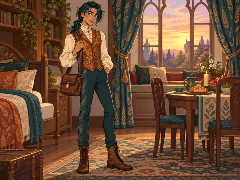 Bramble Kettlestep, a fable student OC idea