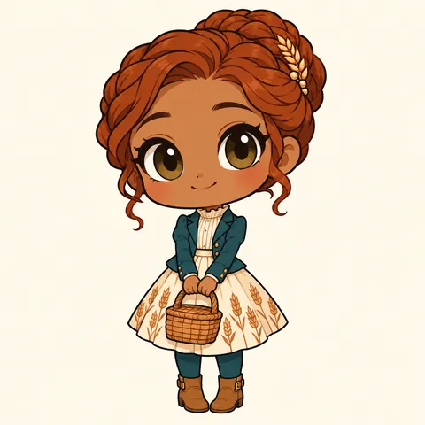 Tansy Barleyfold in Chibi style