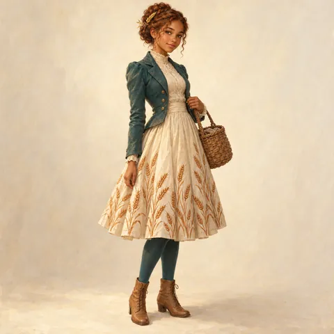Tansy Barleyfold in Semi-real style