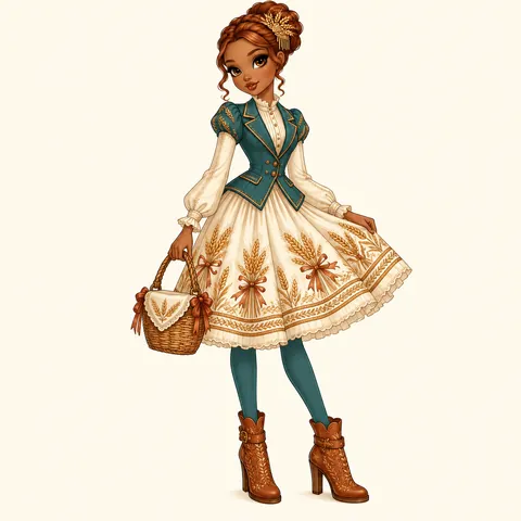 Harvest tales: let the print carry the family example