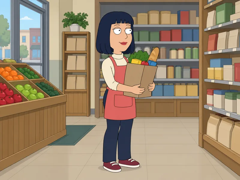 Romy Pennick, a shopkeeper OC idea