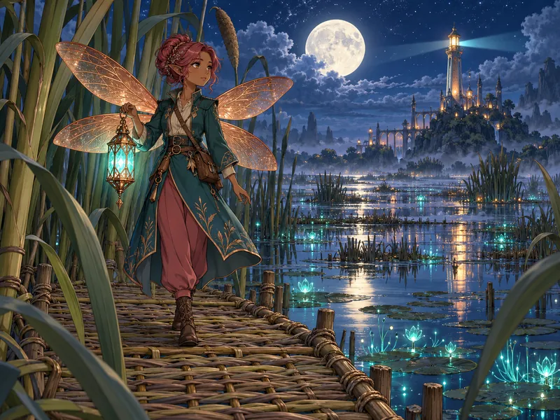 Nimri Lanternwake, Fae navigator OC example