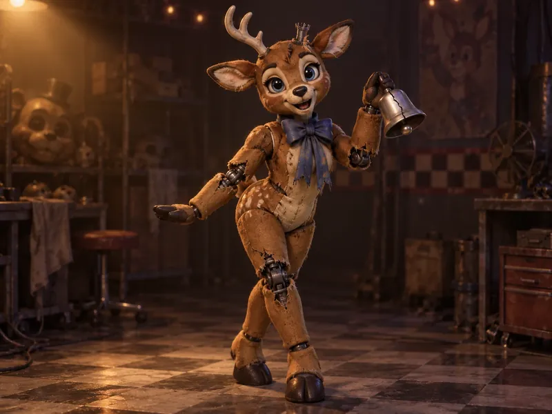 Bluebell, Withered deer OC example