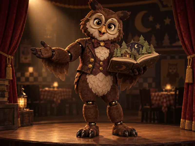 Hootenanny, Classic owl OC example