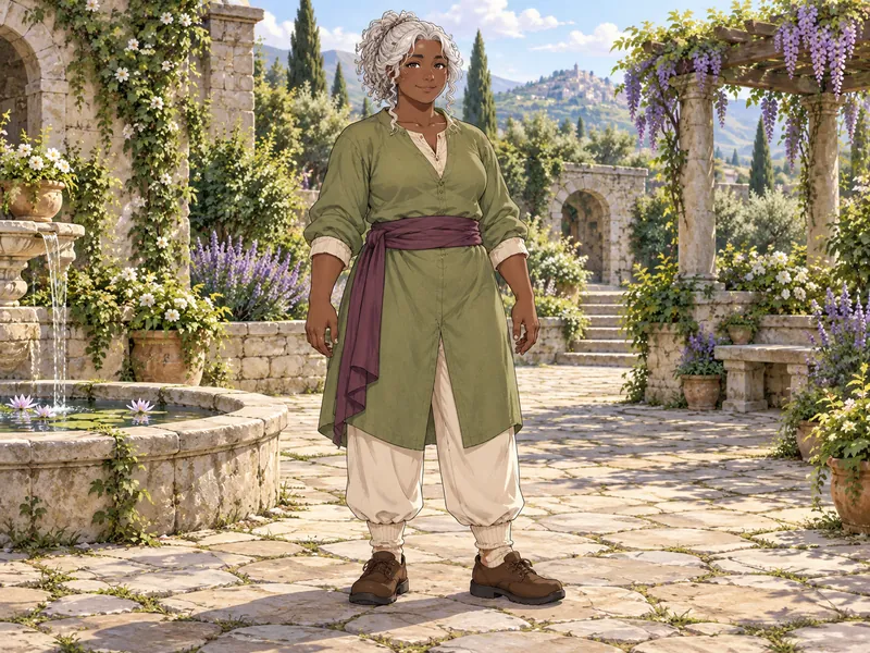 Brenna Mossledger, Fantasy OC example
