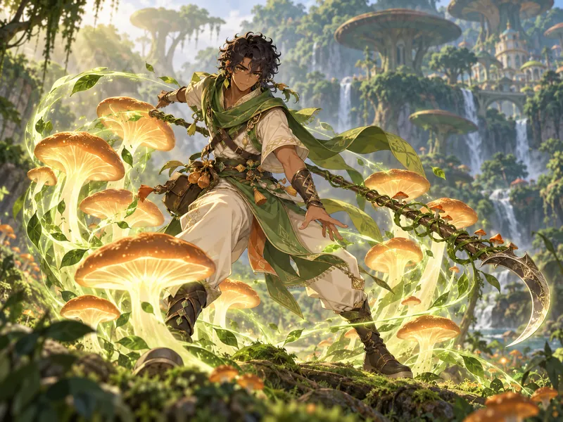 Behzad, Gardener OC example