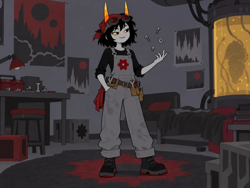 Ravuna Ostrik, Rustblood OC example